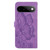 Google Pixel 11 / Pixel 11 Pro Retro Skin Feel Butterflies Embossing Horizontal Flip Leather Phone Case - Purple