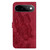 Google Pixel 11 / Pixel 11 Pro Retro Skin Feel Butterflies Embossing Horizontal Flip Leather Phone Case - Red