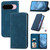 Google Pixel 11 / Pixel 11 Pro Retro Skin Feel Magnetic Flip Leather Phone Case - Blue