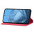 Google Pixel 11 / Pixel 11 Pro Retro Skin Feel Magnetic Flip Leather Phone Case - Red