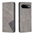 Google Pixel 11 / Pixel 11 Pro Rhombus Texture Magnetic Leather Phone Case - Grey