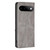 Google Pixel 11 / Pixel 11 Pro Rhombus Texture Magnetic Leather Phone Case - Grey