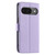 Google Pixel 11 / Pixel 11 Pro Ring Buckle Rhombic Leather Phone Case - Purple