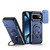 Google Pixel 11 / Pixel 11 Pro Ring Holder Lens Slide Cover Phone Case - Blue