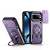 Google Pixel 11 / Pixel 11 Pro Ring Holder Lens Slide Cover Phone Case - Purple