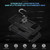 Google Pixel 11 / Pixel 11 Pro Shockproof TPU + PC Phone Case with Holder - Black