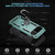 Google Pixel 11 / Pixel 11 Pro Shockproof TPU + PC Phone Case with Holder - Dark Green