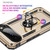 Google Pixel 11 / Pixel 11 Pro Shockproof TPU + PC Phone Case with Holder - Gold