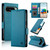 Google Pixel 11 / Pixel 11 Pro Side Buckle Magnetic Frosted Leather Phone Case - Blue
