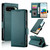 Google Pixel 11 / Pixel 11 Pro Side Buckle Magnetic Frosted Leather Phone Case - Dark Green