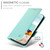 Google Pixel 11 / Pixel 11 Pro Side Buckle Magnetic Frosted Leather Phone Case - Mint Green