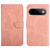 Google Pixel 11 / Pixel 11 Pro Skin Feel Butterfly Embossed Flip Leather Phone Case - Pink