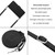 Google Pixel 11 / Pixel 11 Pro Skin Feel Heart Embossed Leather Phone Case with Long Lanyard - Black