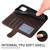 Google Pixel 11 / Pixel 11 Pro Skin Feel Life Tree Metal Button Leather Phone Case - Brown