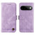 Google Pixel 11 / Pixel 11 Pro Skin Feel Life Tree Metal Button Leather Phone Case - Purple
