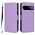 Google Pixel 11 / Pixel 11 Pro Skin Feel Solid Color Leather Phone Case with Lanyard - Lavender Purple