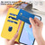 Google Pixel 11 / Pixel 11 Pro Skin Feel Solid Color Leather Phone Case with Lanyard - Lemon Yellow