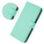 Google Pixel 11 / Pixel 11 Pro Skin Feel Solid Color Leather Phone Case with Lanyard - Mint Green