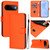 Google Pixel 11 / Pixel 11 Pro Skin Feel Solid Color Leather Phone Case with Lanyard - Orange