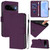 Google Pixel 11 / Pixel 11 Pro Skin Feel Solid Color Leather Phone Case with Lanyard - Violet