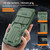 Google Pixel 11 / Pixel 11 Pro Slid Camera Shield Invisible Holder PC Hybrid TPU Phone Case - Green