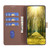 Google Pixel 11 / Pixel 11 Pro Splicing Color Hollow Flower Pattern RFID Leather Phone Case - Brown