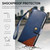 Google Pixel 11 / Pixel 11 Pro Splicing Zipper Wallet Vegan Leather Phone Case with Strap - Blue
