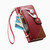 Google Pixel 11 / Pixel 11 Pro Splicing Zipper Wallet Vegan Leather Phone Case with Strap - Red