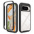 Google Pixel 11 / Pixel 11 Pro Starry Sky Solid Color Shockproof TPU Clear PC Phone Case - Black