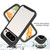 Google Pixel 11 / Pixel 11 Pro Starry Sky Solid Color Shockproof TPU Clear PC Phone Case - Black