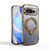 Google Pixel 11 360 Degree Rotation Holder Magnetic Electroplated Phone Case - Gold