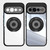 Google Pixel 11 360 Holder Magsafe Acrylic Hybrid TPU Phone Case - Black