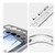 Google Pixel 11 360 Holder Magsafe Acrylic Hybrid TPU Phone Case - Frosted White