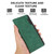 Google Pixel 11 ABEEL Color Block Magnetic RFID Leather Phone Case - Green-Black
