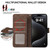 Google Pixel 11 ABEEL Frosted Magnetic RFID Leather Phone Case - Brown