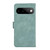 Google Pixel 11 ABEEL Frosted Magnetic RFID Leather Phone Case - Cyan