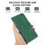 Google Pixel 11 ABEEL Frosted Magnetic RFID Leather Phone Case - Green