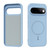 Google Pixel 11 ABEEL Skin-friendly Feel Magsafe Liquid Silicone Phone Case - Sky Blue