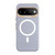 Google Pixel 11 ABEEL Transparent Magnetic Hardened PC Phone Case - White