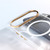 Google Pixel 11 ABEEL Transparent Magnetic Hardened PC Phone Case - White