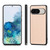 Google Pixel 11 Carbon Fiber Texture Leather Back Cover Phone Case - Khaki