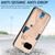 Google Pixel 11 Carbon Fiber Wallet Flip Card K-shaped Holder Phone Case - Brown