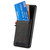Google Pixel 11 Denim Texture Leather Skin Phone Case with Card Slot - Black