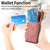 Google Pixel 11 Denim Texture Leather Skin Phone Case with Card Slot - Pink