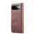 Google Pixel 11 DG.MING Crazy Horse Texture Detachable Magnetic Leather Phone Case - Red