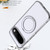 Google Pixel 11 kalebol MagSafe Metal Ring Holder Phone Case - Transparent