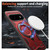 Google Pixel 11 Kalebol PC Hybrid TPU Armor MagSafe Ring Holder Phone Case - Red