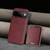 Google Pixel 11 Kalebol Slim MagSafe Ring Magnetic Card Bag Leather Phone Case - Red