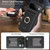 Google Pixel 11 Kalebol Strong MagSafe Ring Magnetic Card Bag Holder Leather Phone Case - Black
