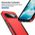 Google Pixel 11 Pioneer Armor Heavy Duty PC + TPU Phone Case - Red+Black
